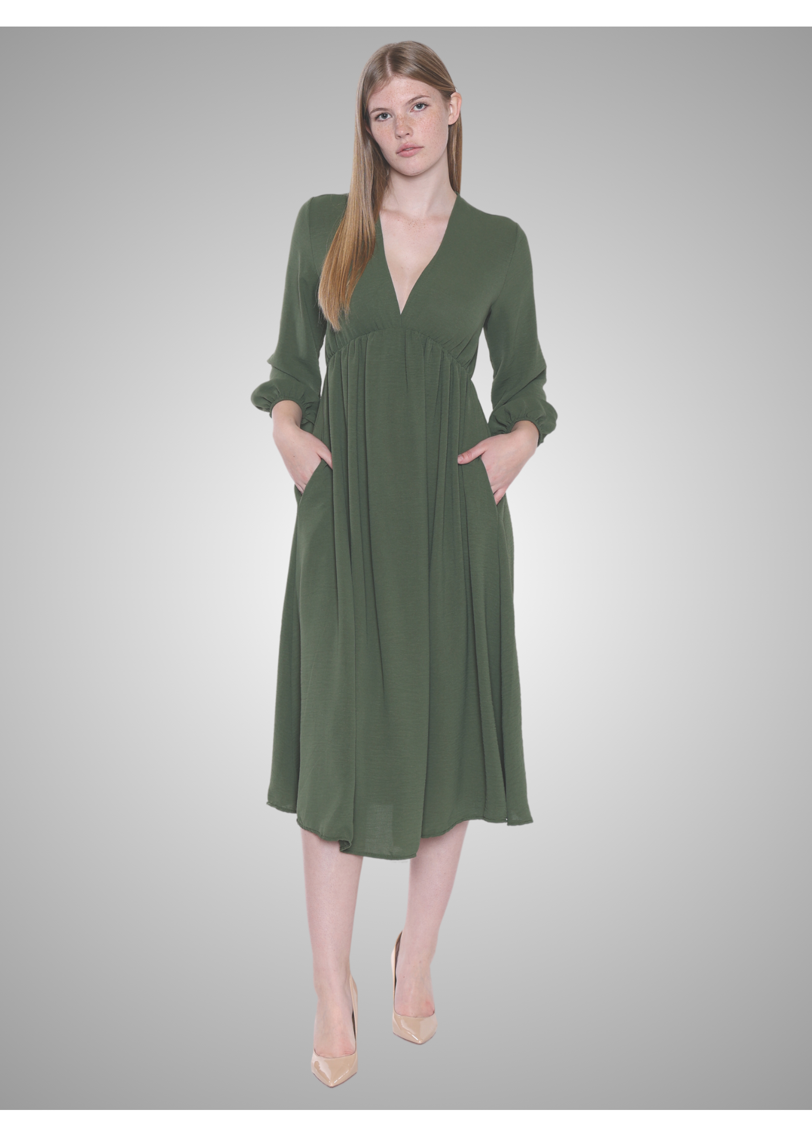 Papa Fashion Sorella Elastic Waisted Dress