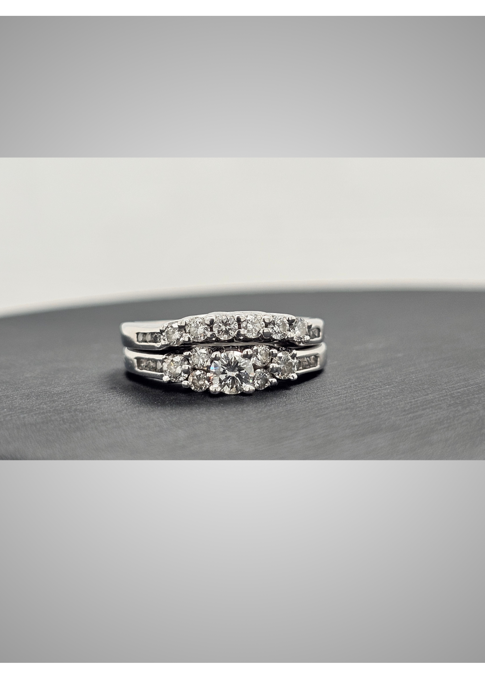 Vintage Vintage Engagment Set 1.4ctw 14kw SZ 6