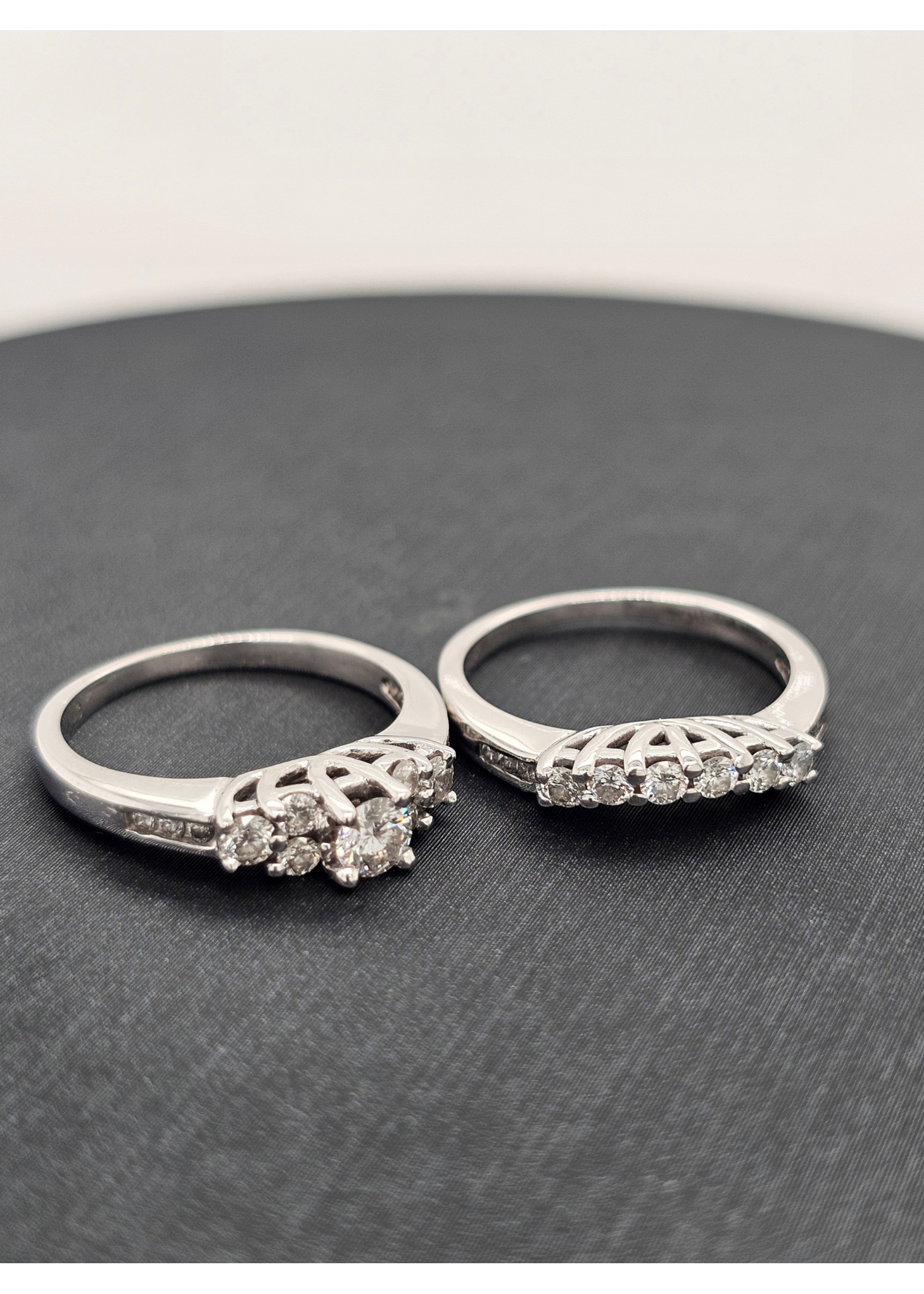 Vintage Vintage Engagment Set 1.4ctw 14kw SZ 6