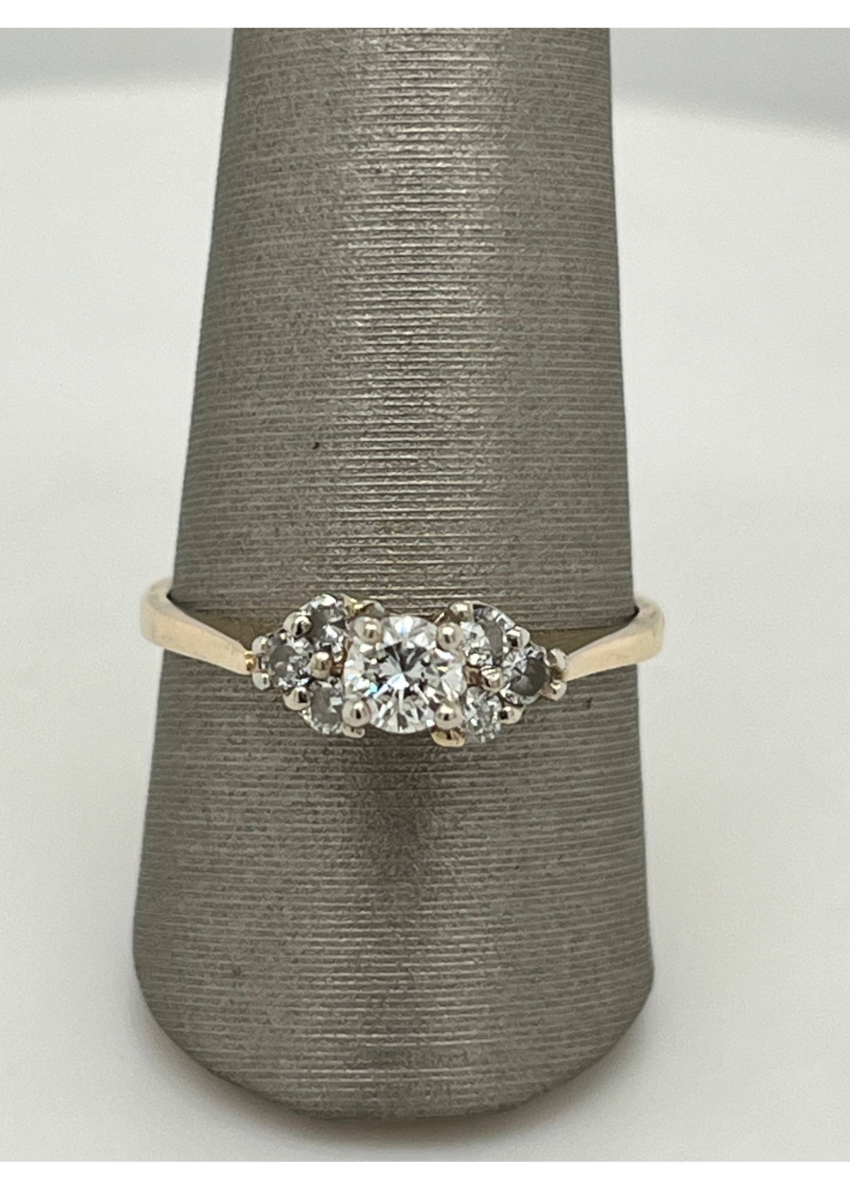 Vintage Vintage Diamond Solitaire .40ctw 14k I1 GH
