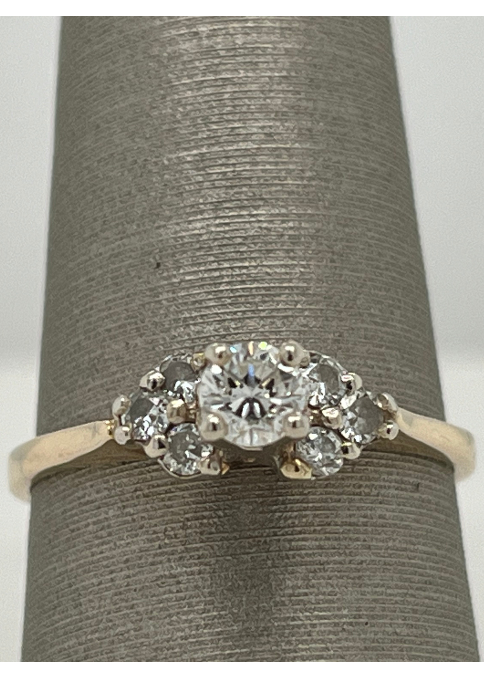 Vintage Vintage Diamond Solitaire .40ctw 14k I1 GH