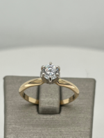 KDX Tiffany Set CZ 14kyw