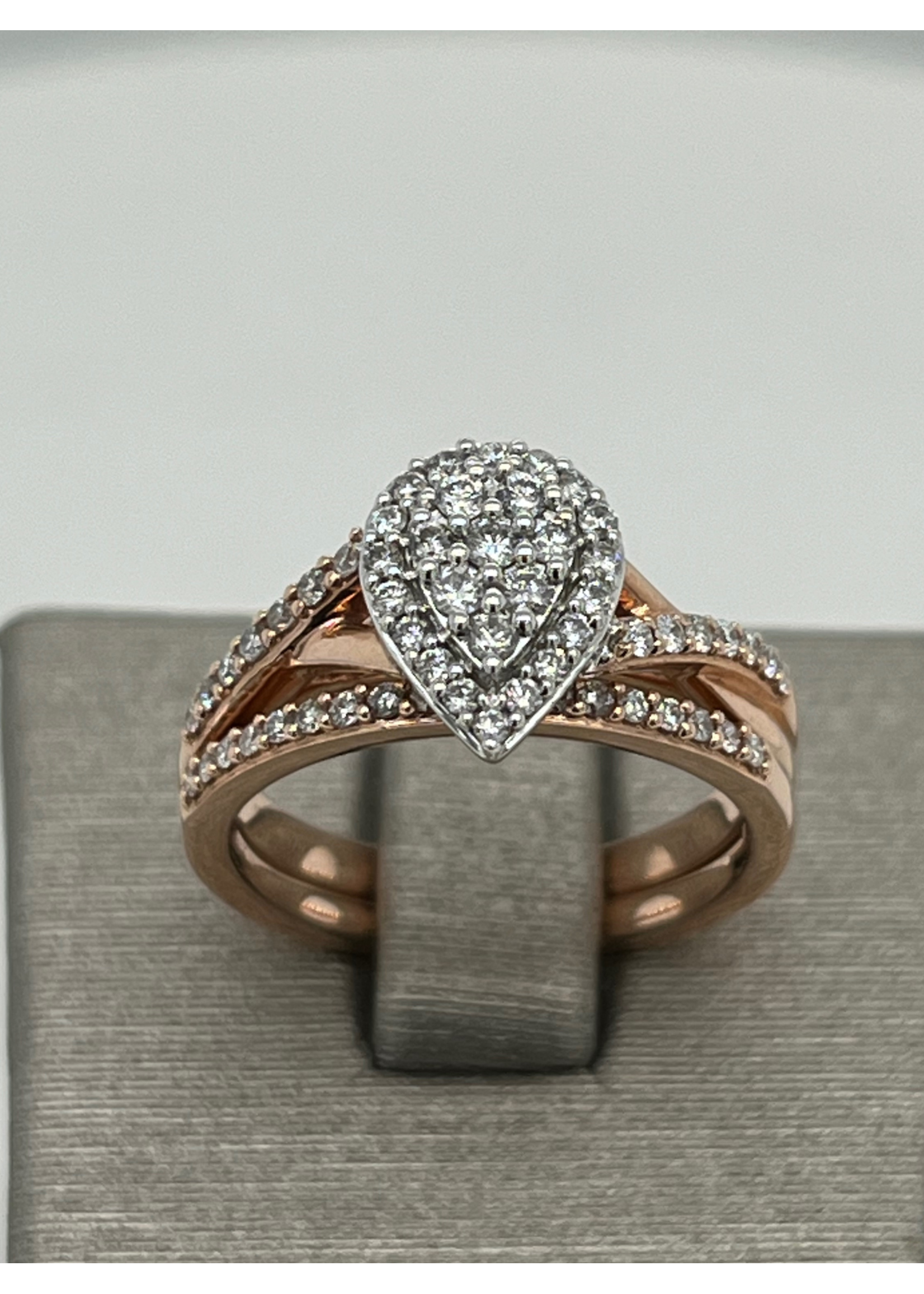 Vintage Vintage Michael Hill Engagement Set 10kr sz5 .30ctw