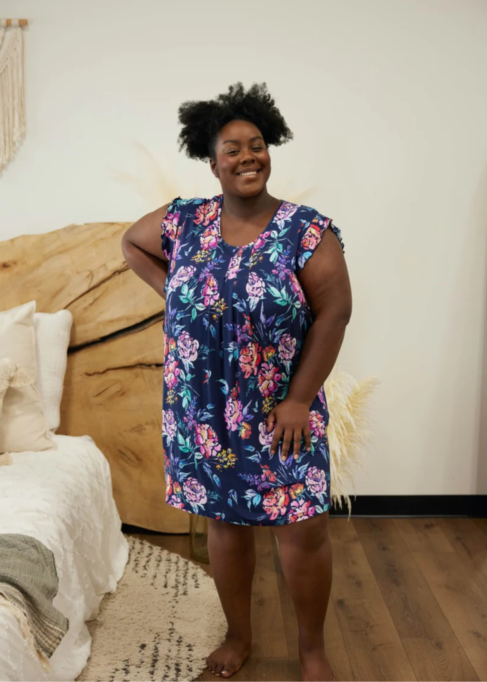 Cloud Nine Bamboo Flutter Dress