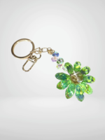 Jacqueline Kent JK Flower Power Daisy Keychain