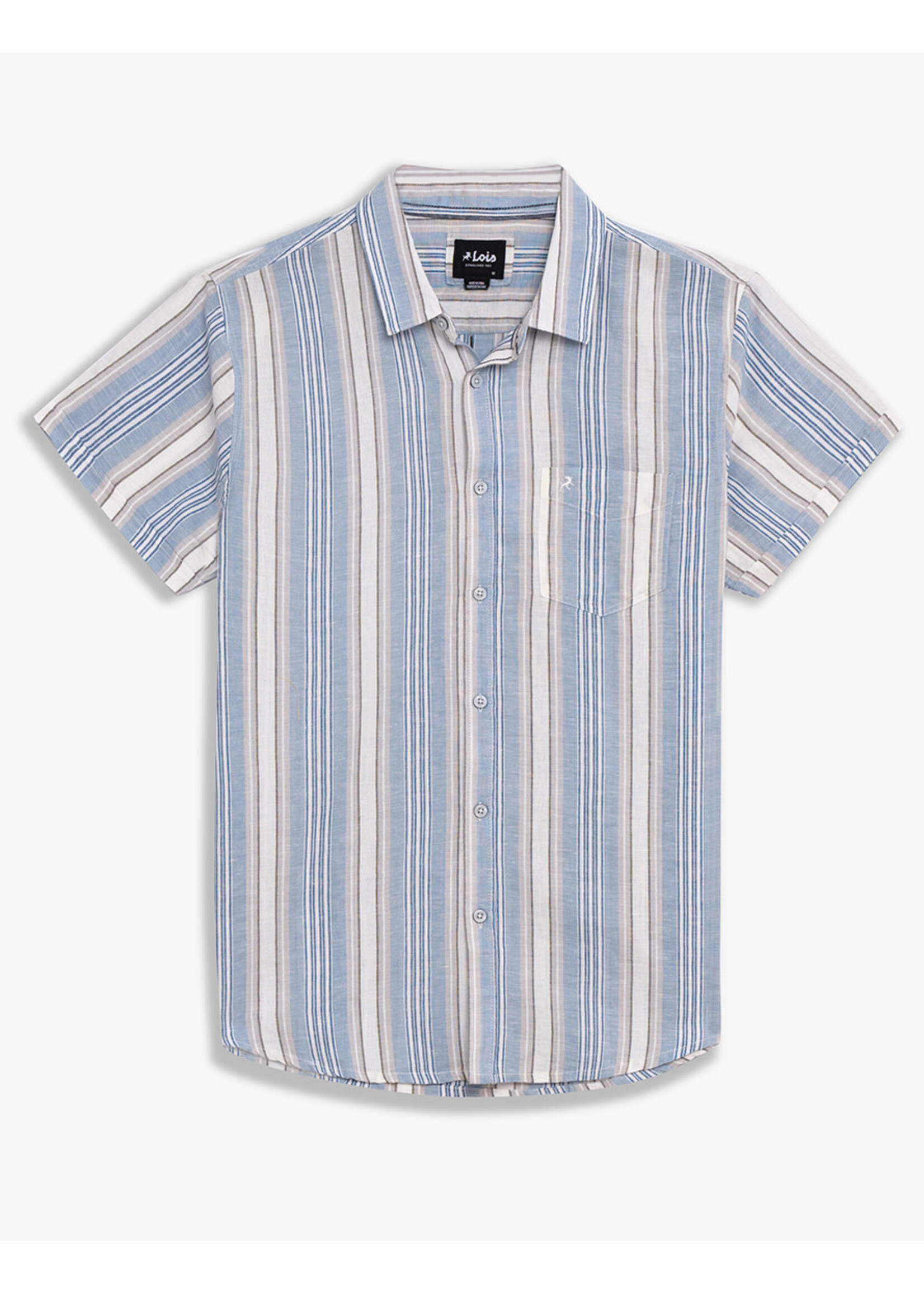 Lois Blackbull Apparel Dalton Short Sleeve Button Shirt