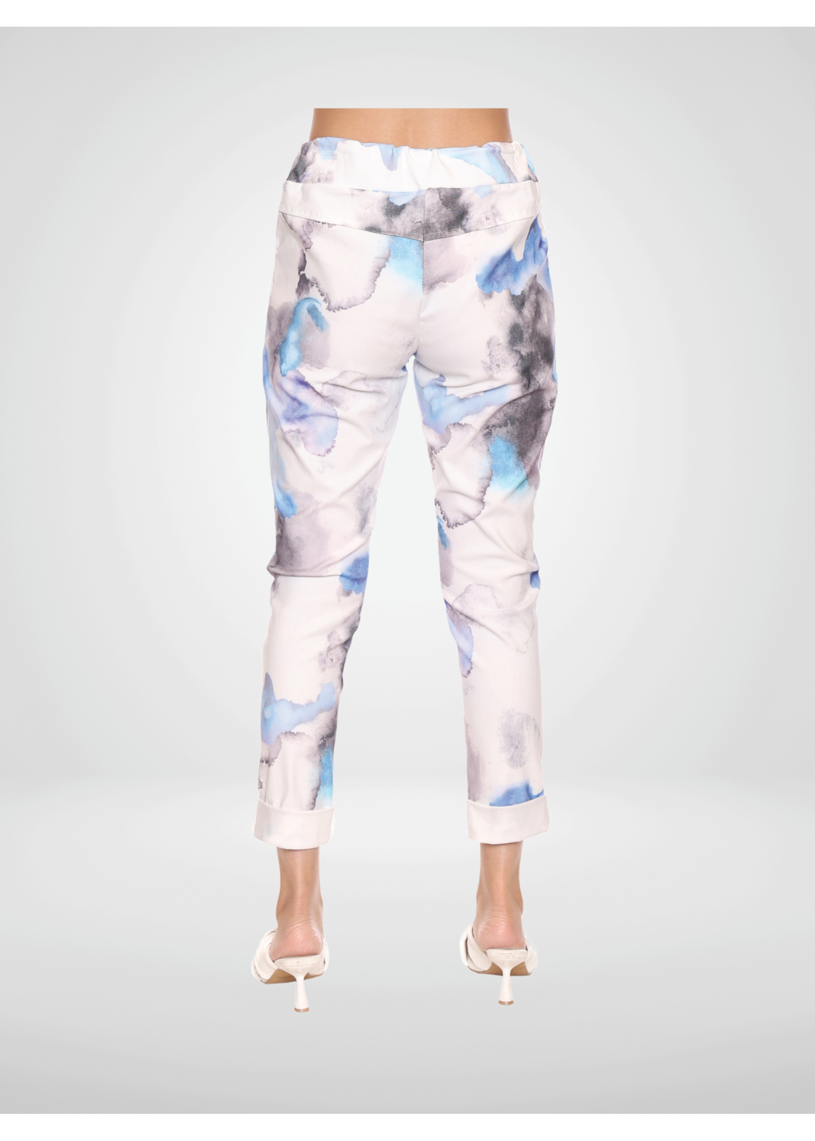 Sorella Sorella Blue Pattern Pant