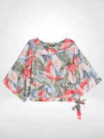 DeVia crop tie Top multi