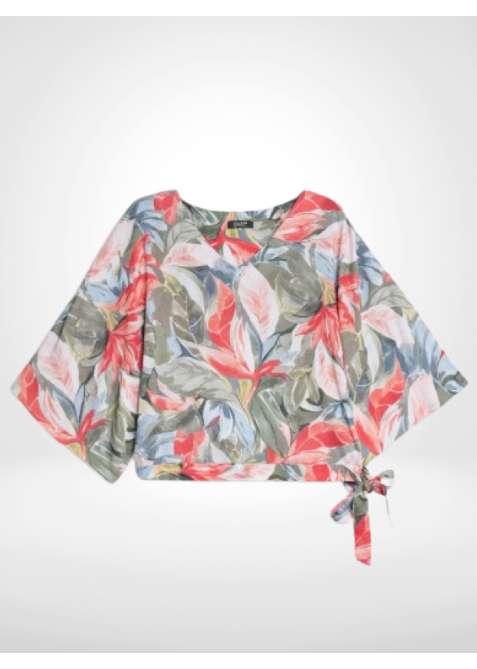 DeVia DeVia crop tie Top multi