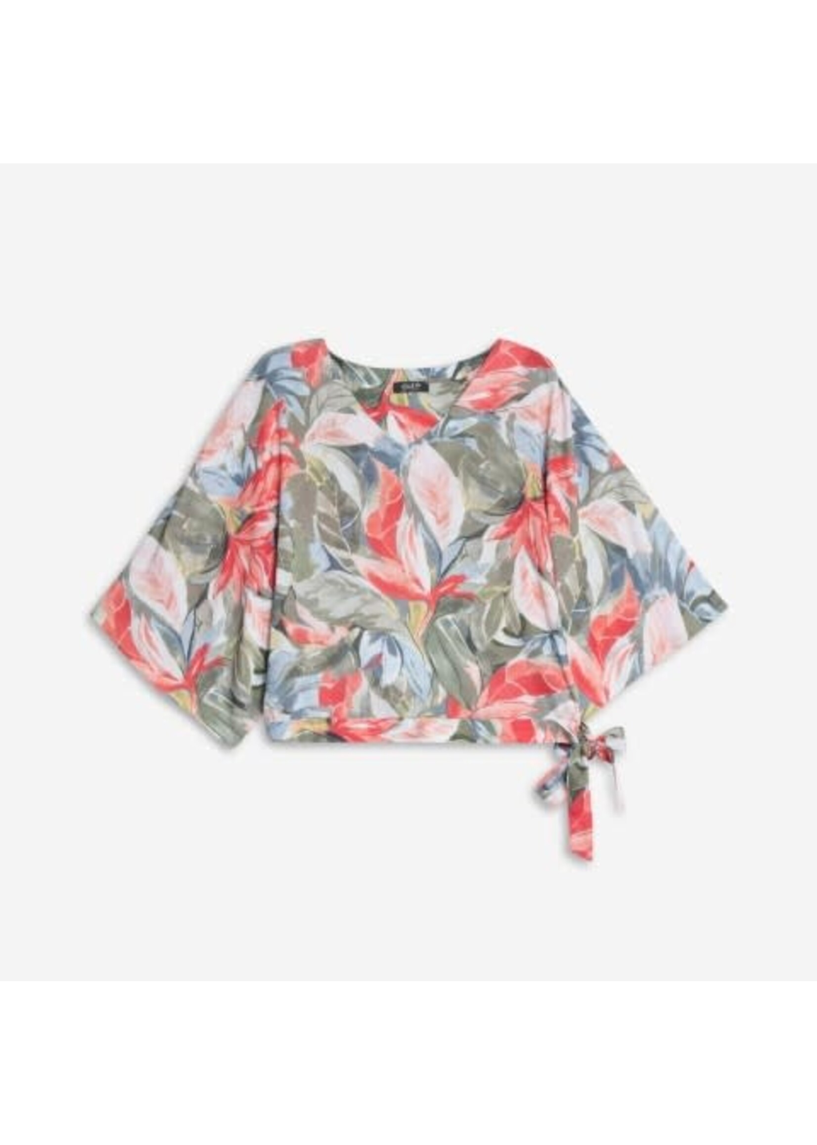 DeVia DeVia crop tie Top multi