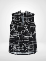 DeVia BW sleeveless Print