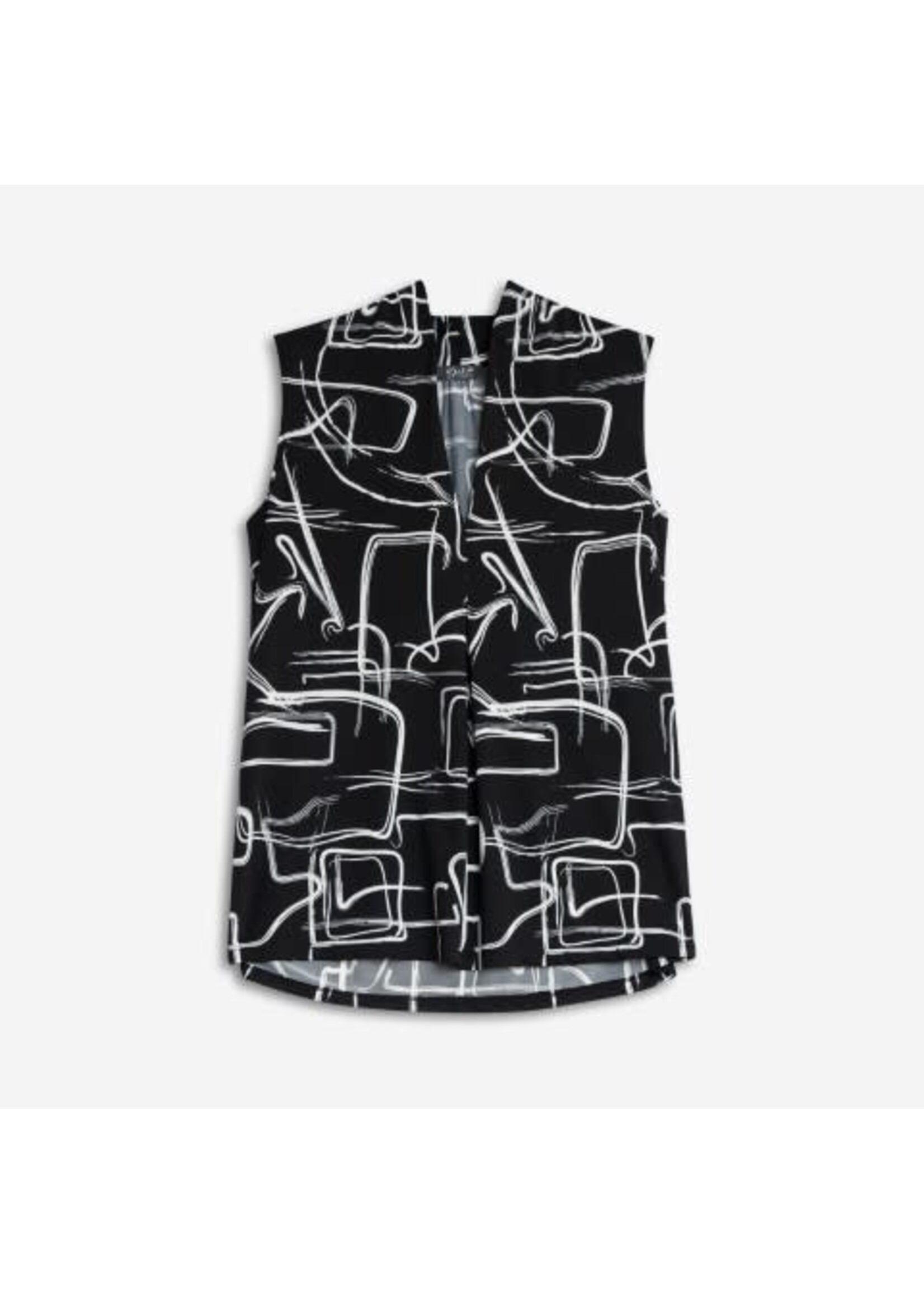 DeVia BW sleeveless Print
