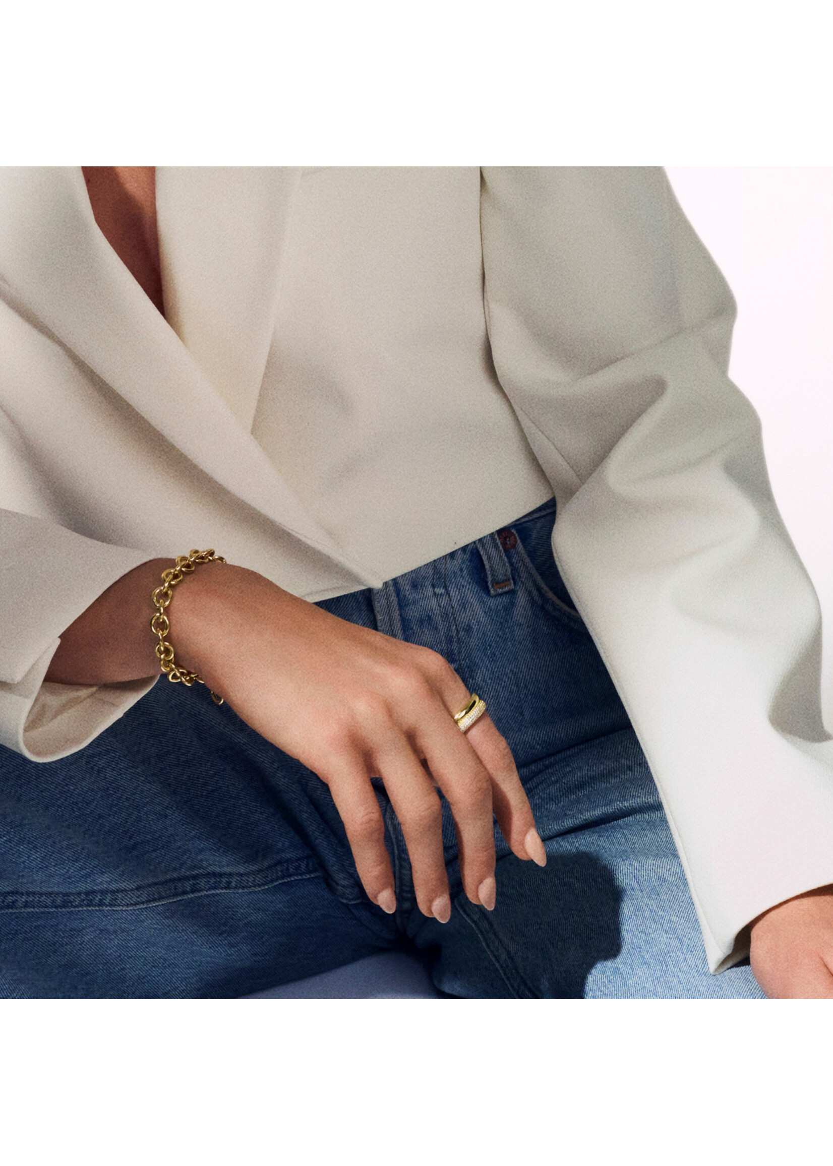 Sif Jakobs Sif Jakobs Chain Link Bracelet Carrara