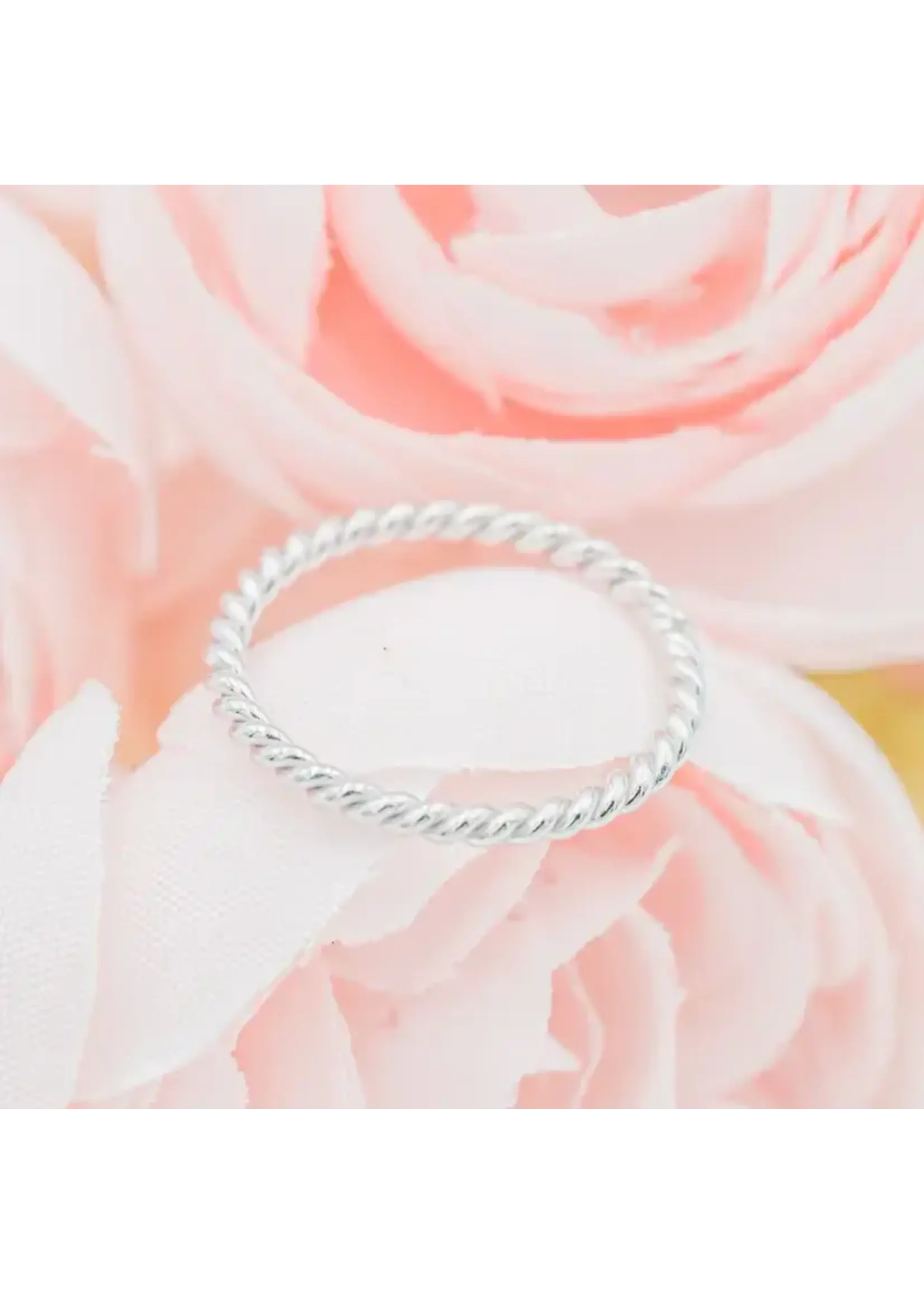 Cherished Moments Baby Ring Twisted SS