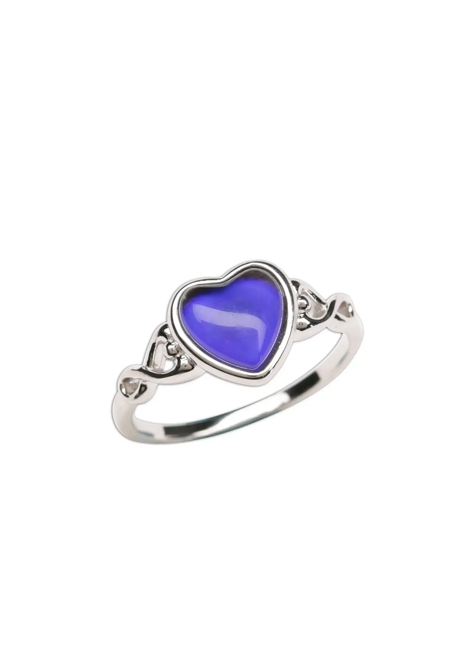 Cherished Moments Heart Mood Ring SS