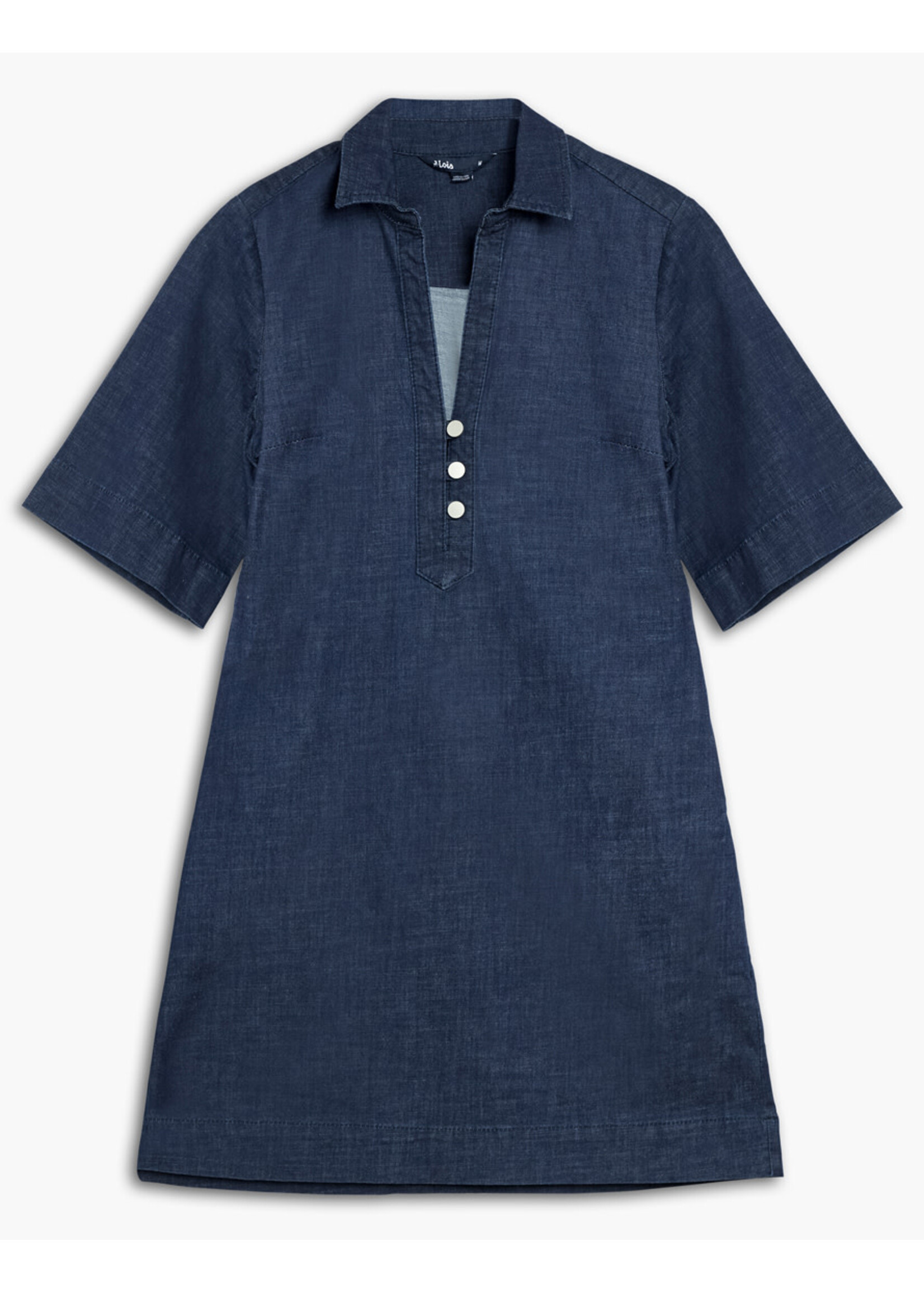 Lois Blackbull Apparel Lois 3/4 Flare Pullover Denim