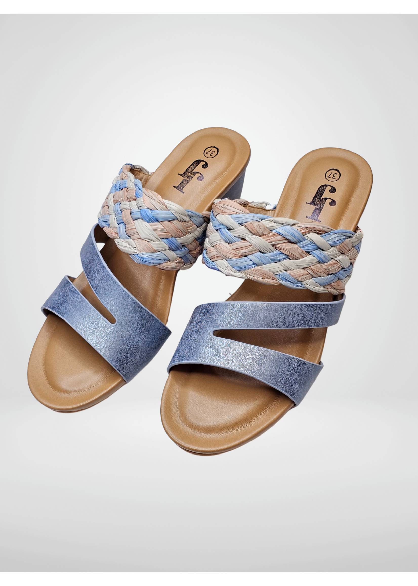 JJ Slide Braided Band Wedge