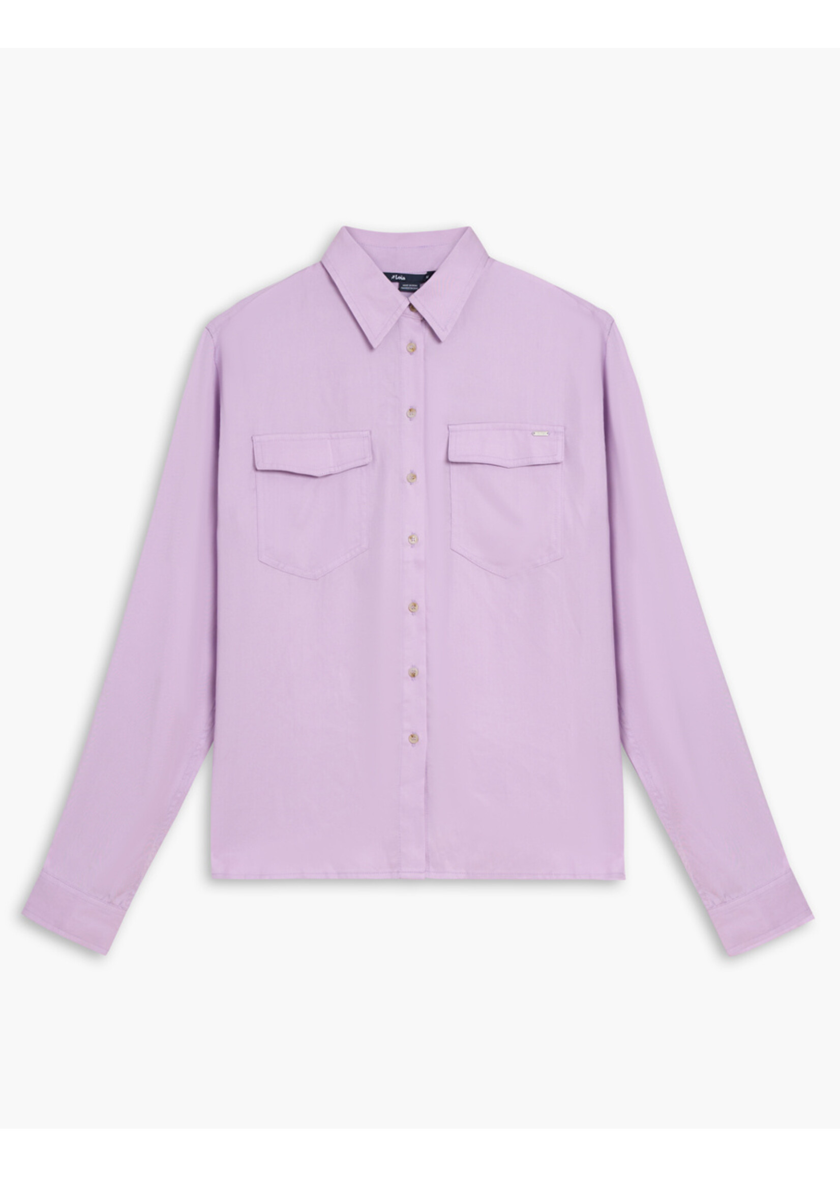 Lois Blackbull Apparel Lois LongSleeve Button Up Purple