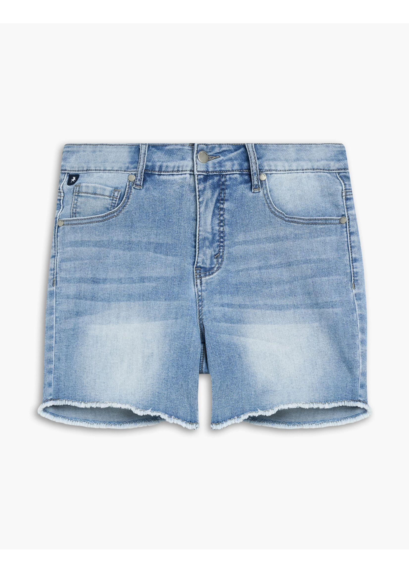 Lois Blackbull Apparel Georgia Shorts Mid High Waist Bleach