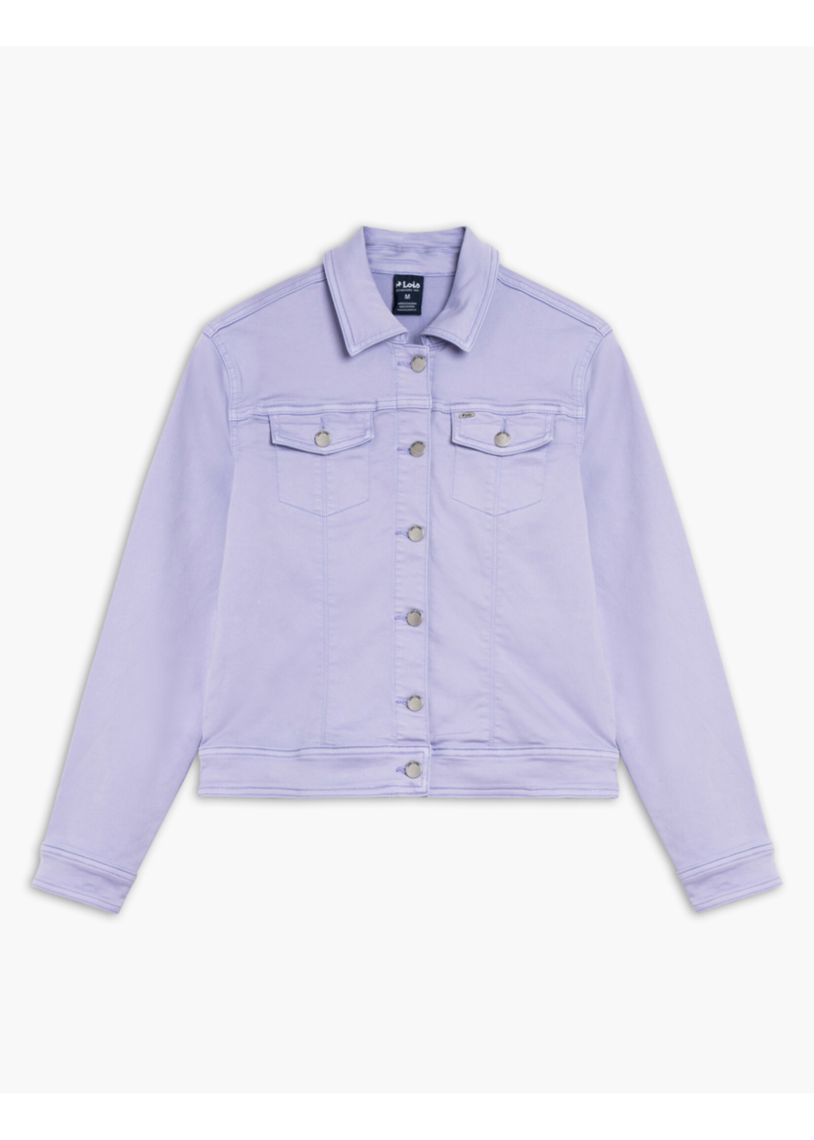 Lois Blackbull Apparel Brenda Relaxed Fit Jacket Lilas