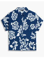 Lois Blackbull Apparel Lois Collared Floral T