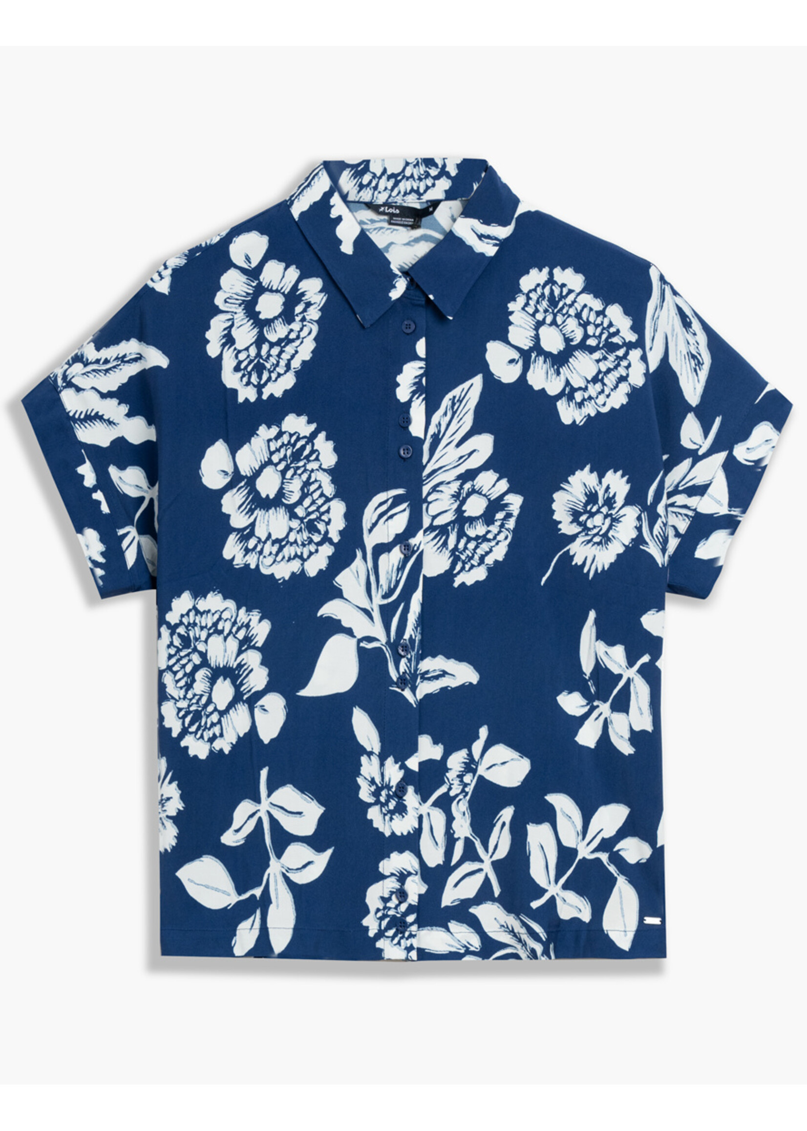 Lois Blackbull Apparel Lois Collared Floral T