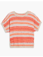 Lois Blackbull Apparel LS Short Sleeve Knitted Top