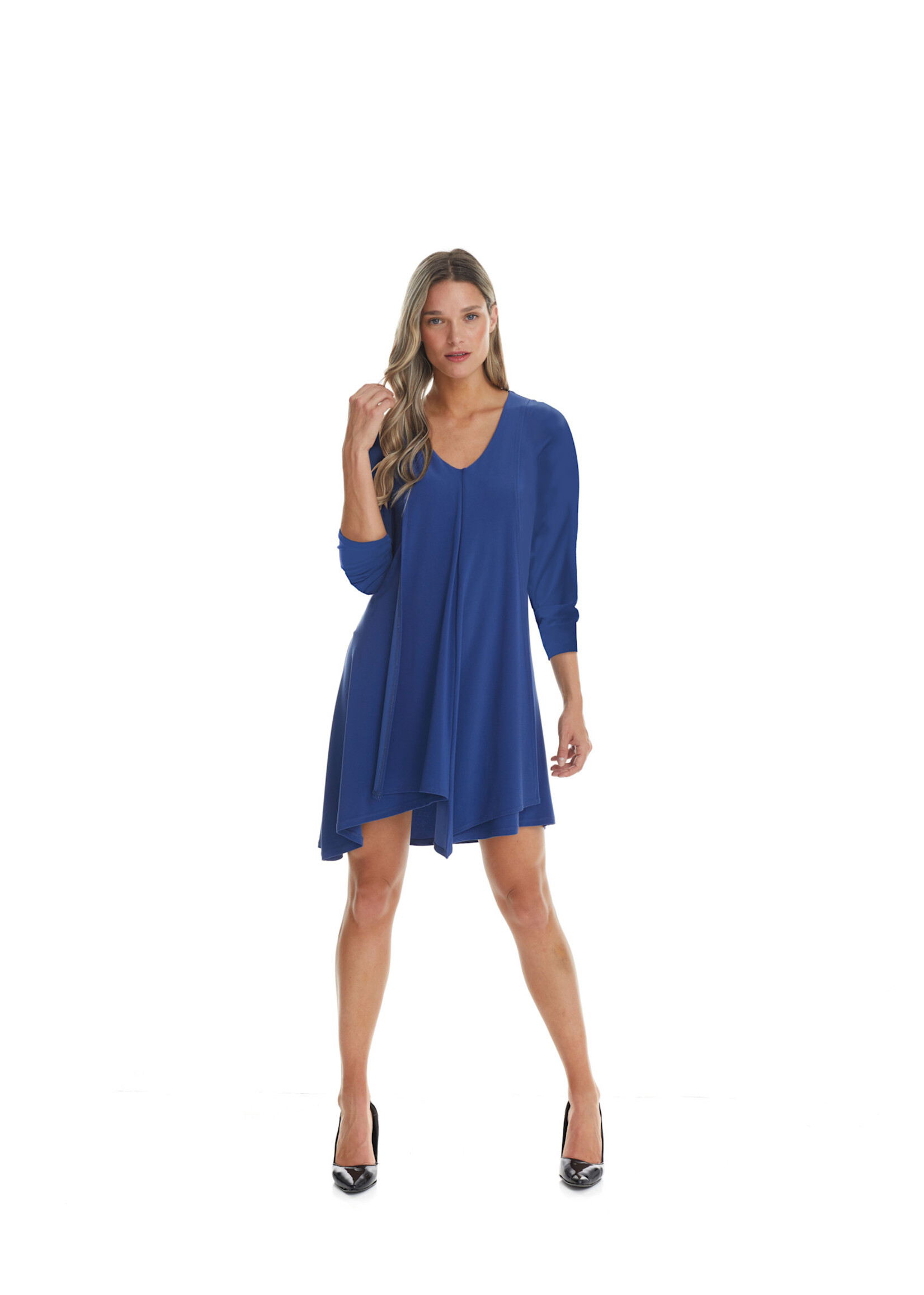 Gitan Canada Long Sleeve Flutter Tunic Dress