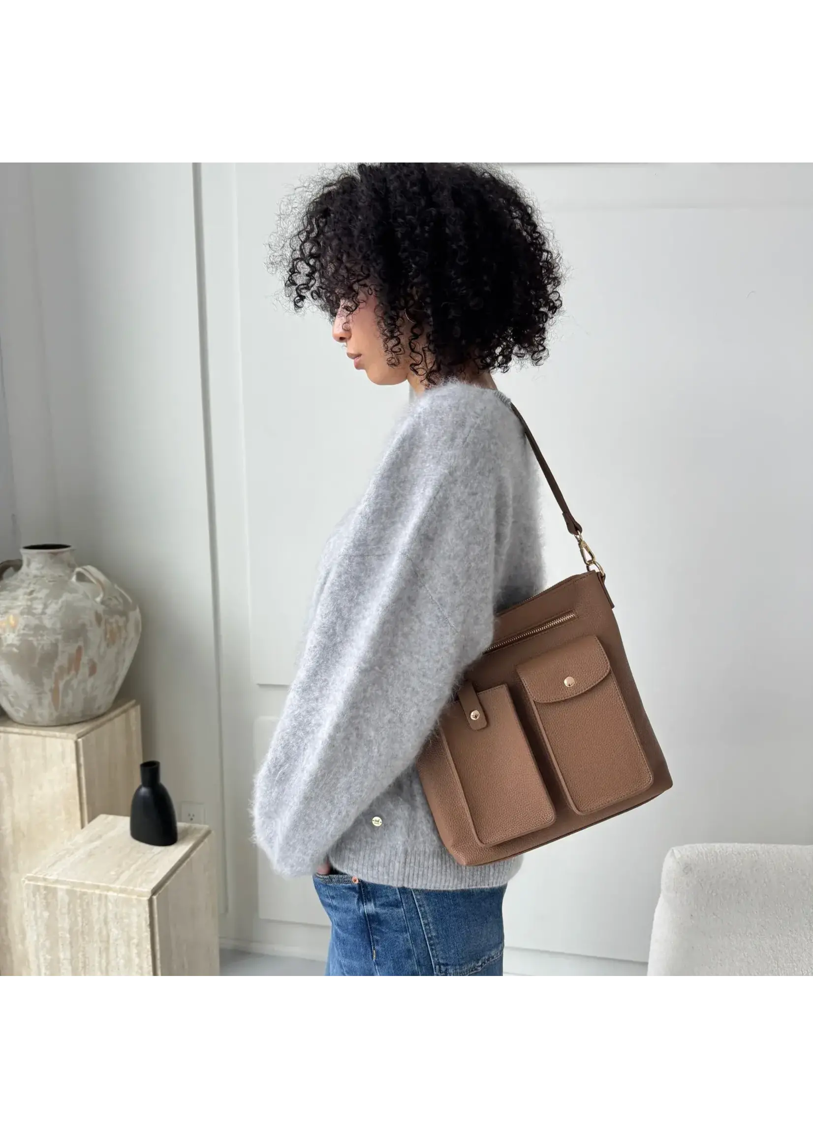Espe Vegan Corp. Espe Sofia Messenger Crossbody