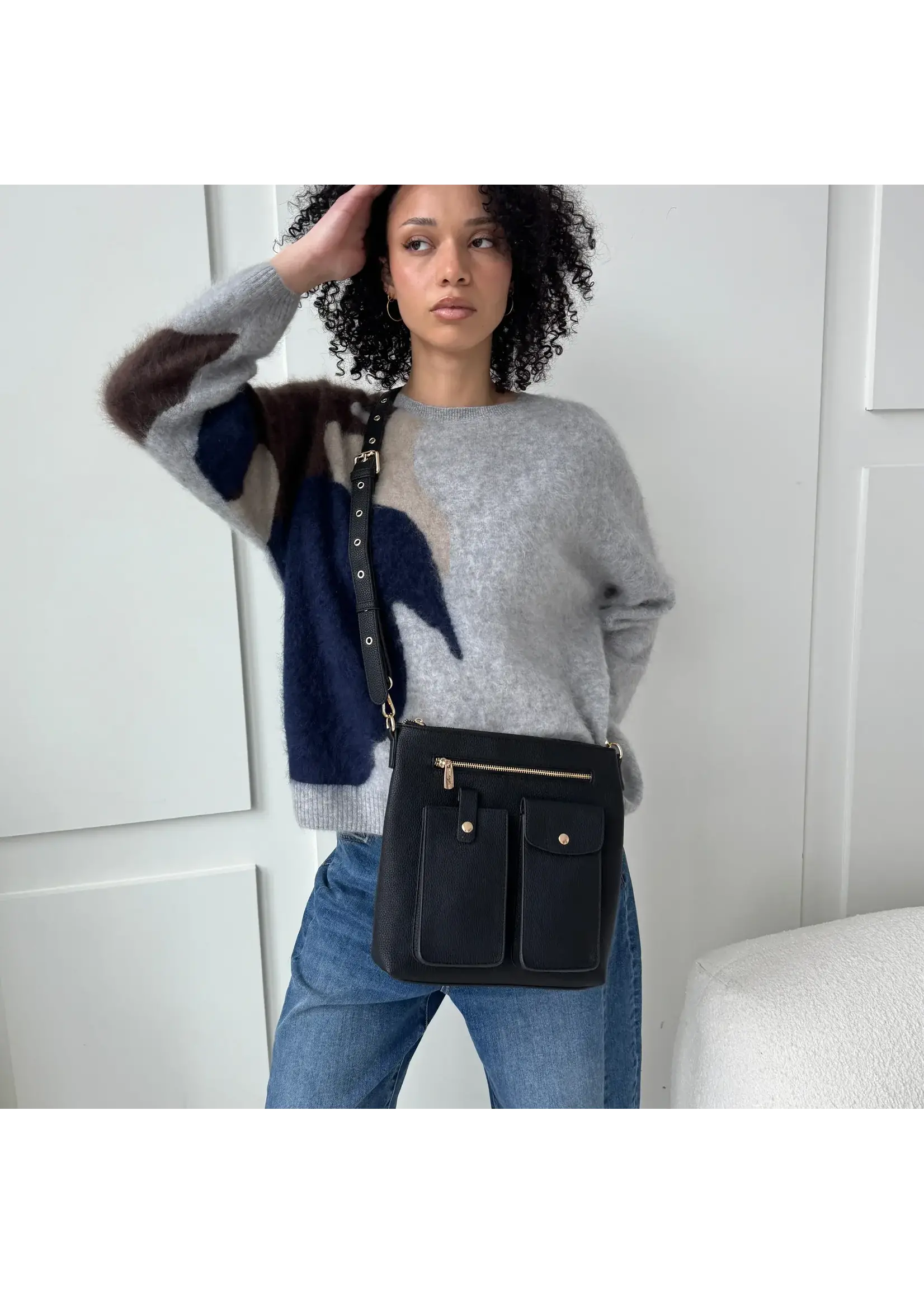 Espe Vegan Corp. Espe Sofia Messenger Crossbody