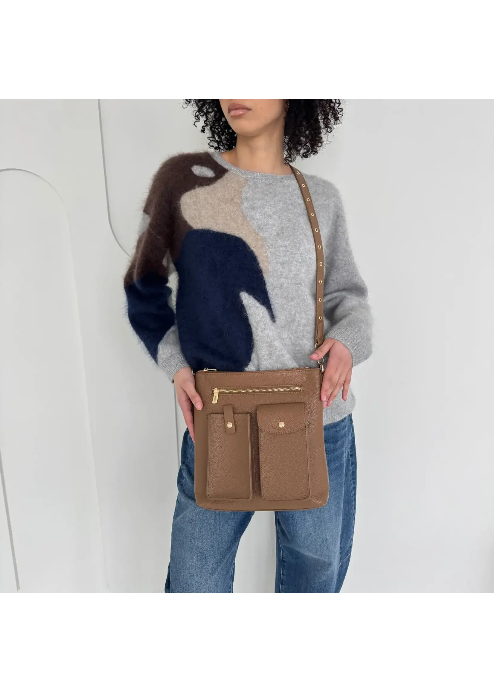 Espe Vegan Corp. Espe Sofia Messenger Crossbody