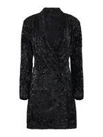 Sequin Blazer Dress