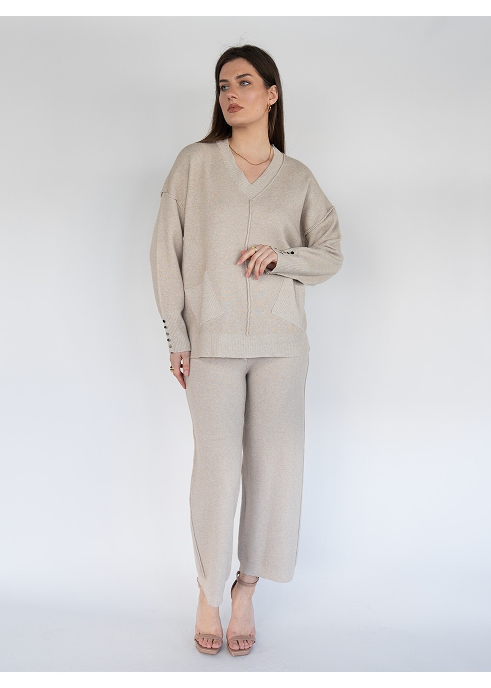 Miss Nikky Sweater Pants Set