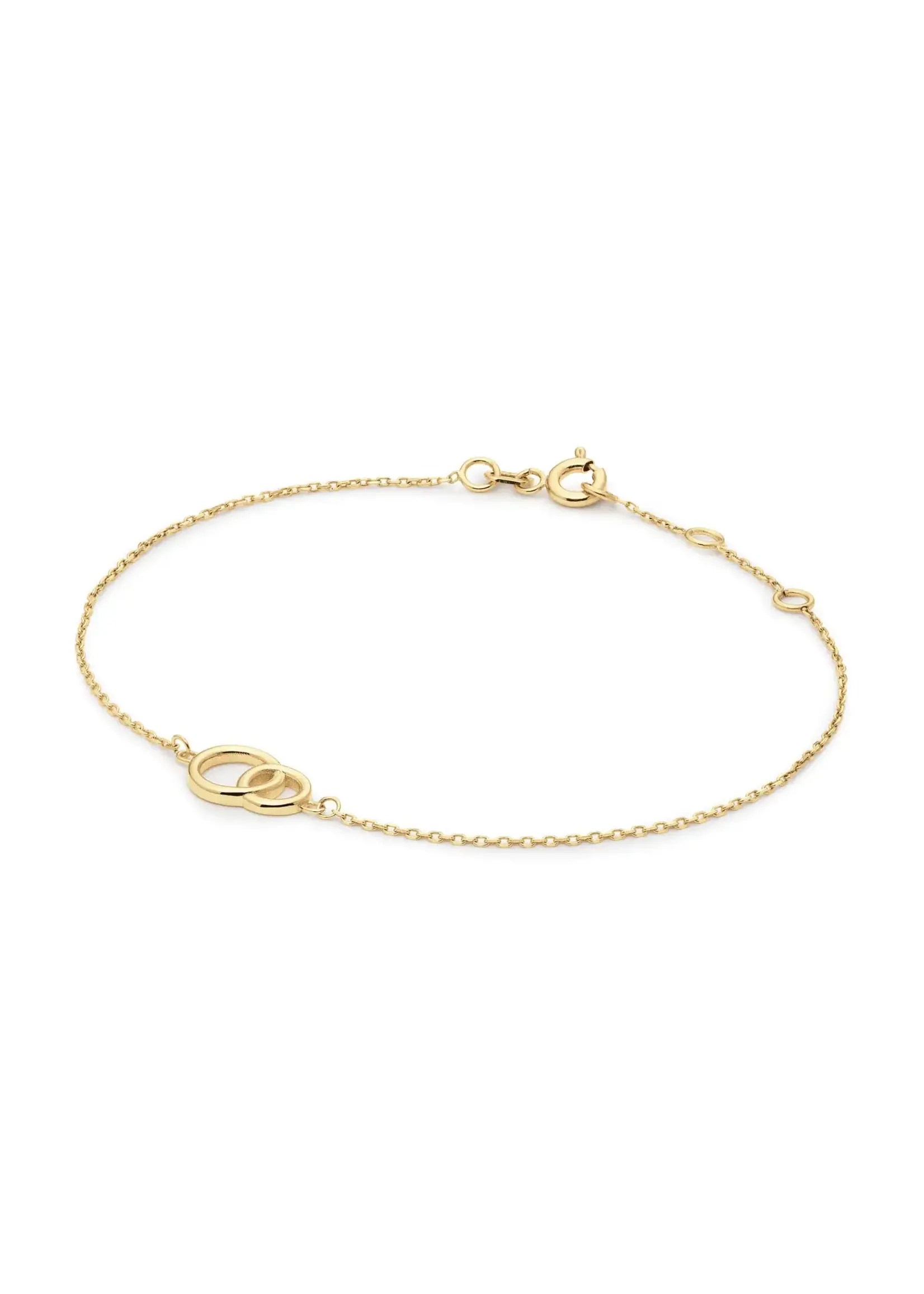 Jackie Gold 14KY Giro Doppio Bracelet
