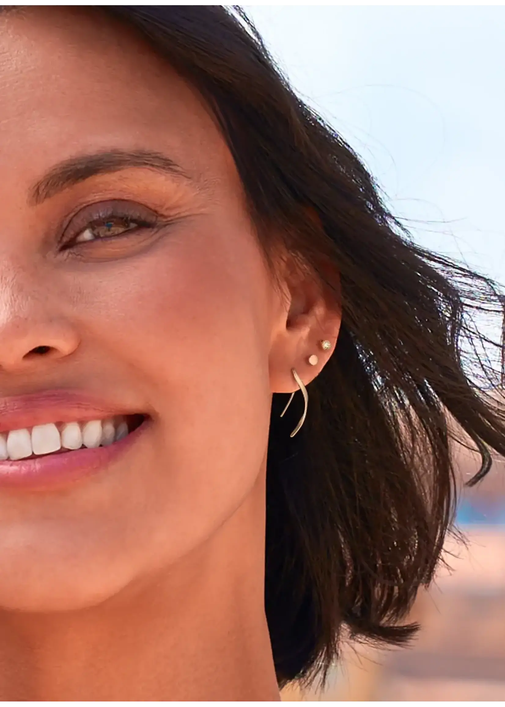 Jackie Gold Jackie Gold Beaulieu Earrings