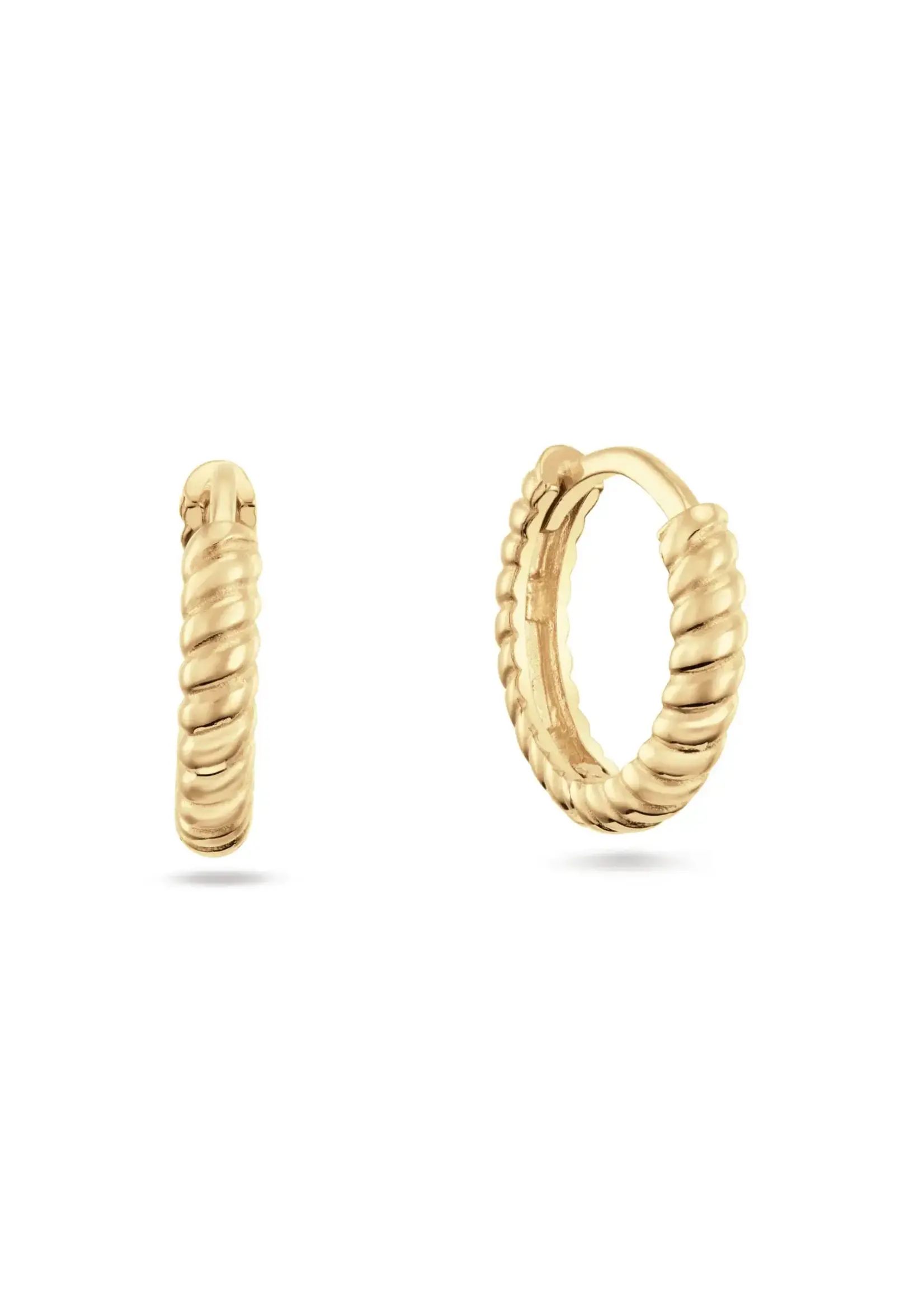 Jackie Gold 14KY Cap Ferrat Hoops