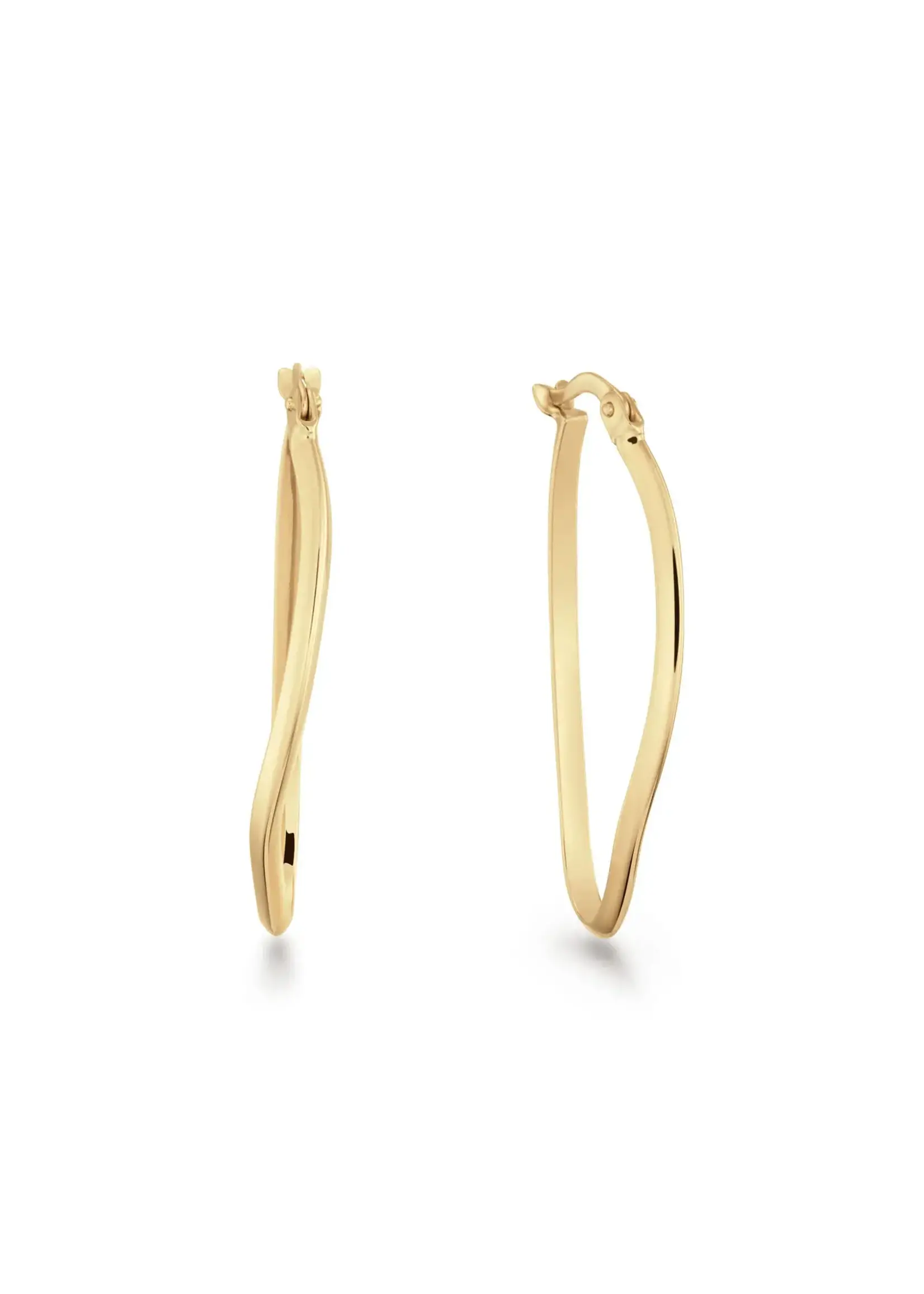 Jackie Gold 14KY Antibes Hoops