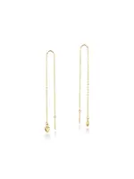 Jackie Gold Jackie Gold 14KY Amoureuse Threader Earrings