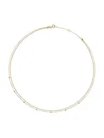 Jackie Gold Jackie Gold 14KY Marco Polo Necklace