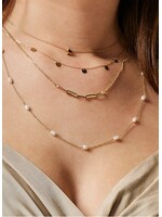Jackie Gold Jackie Gold 14KY Pearls of Amalfi Necklace