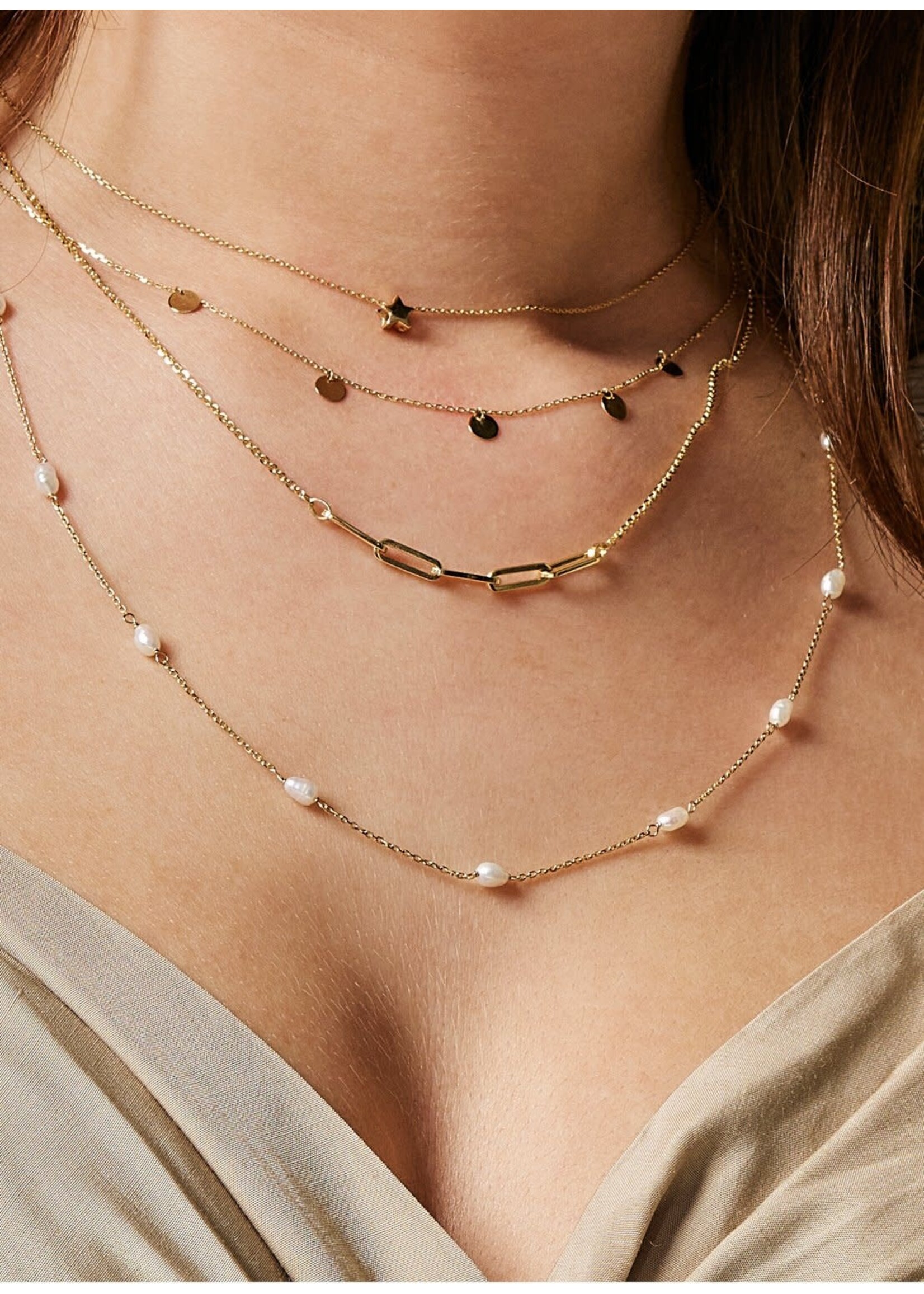 Jackie Gold 14KY Pearls of Amalfi Necklace