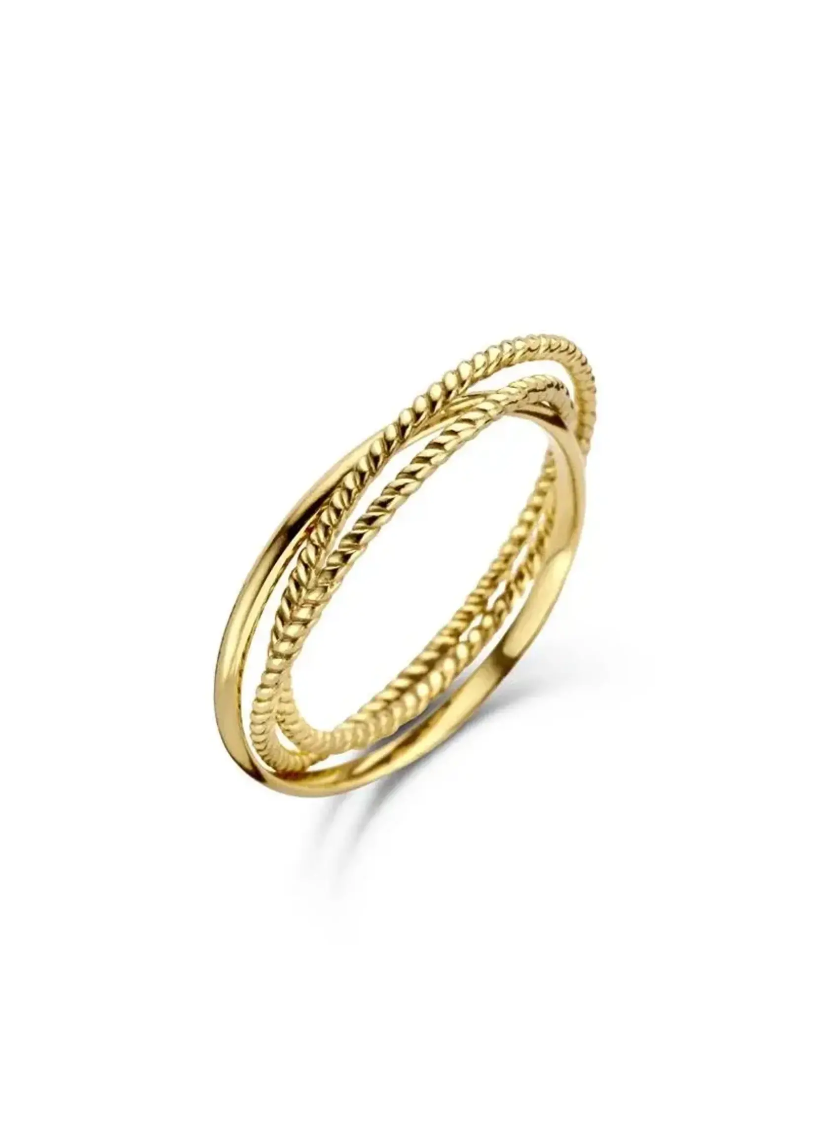 Jackie Gold 14KY Majorelle Trinity Ring
