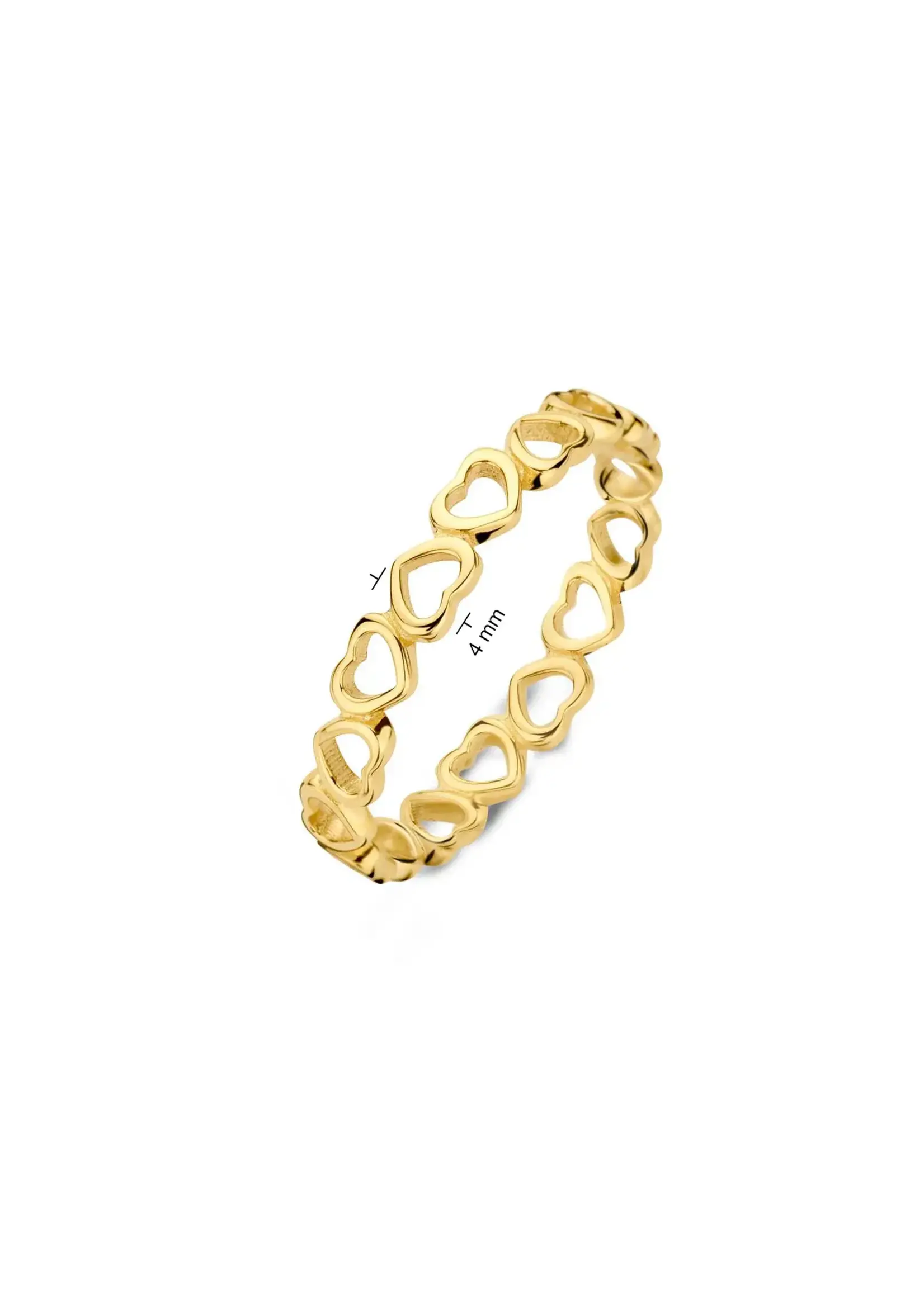 Jackie Gold 14KY Corazon Ring