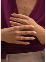 Jackie Gold Jackie Gold 14KY Crown Ring