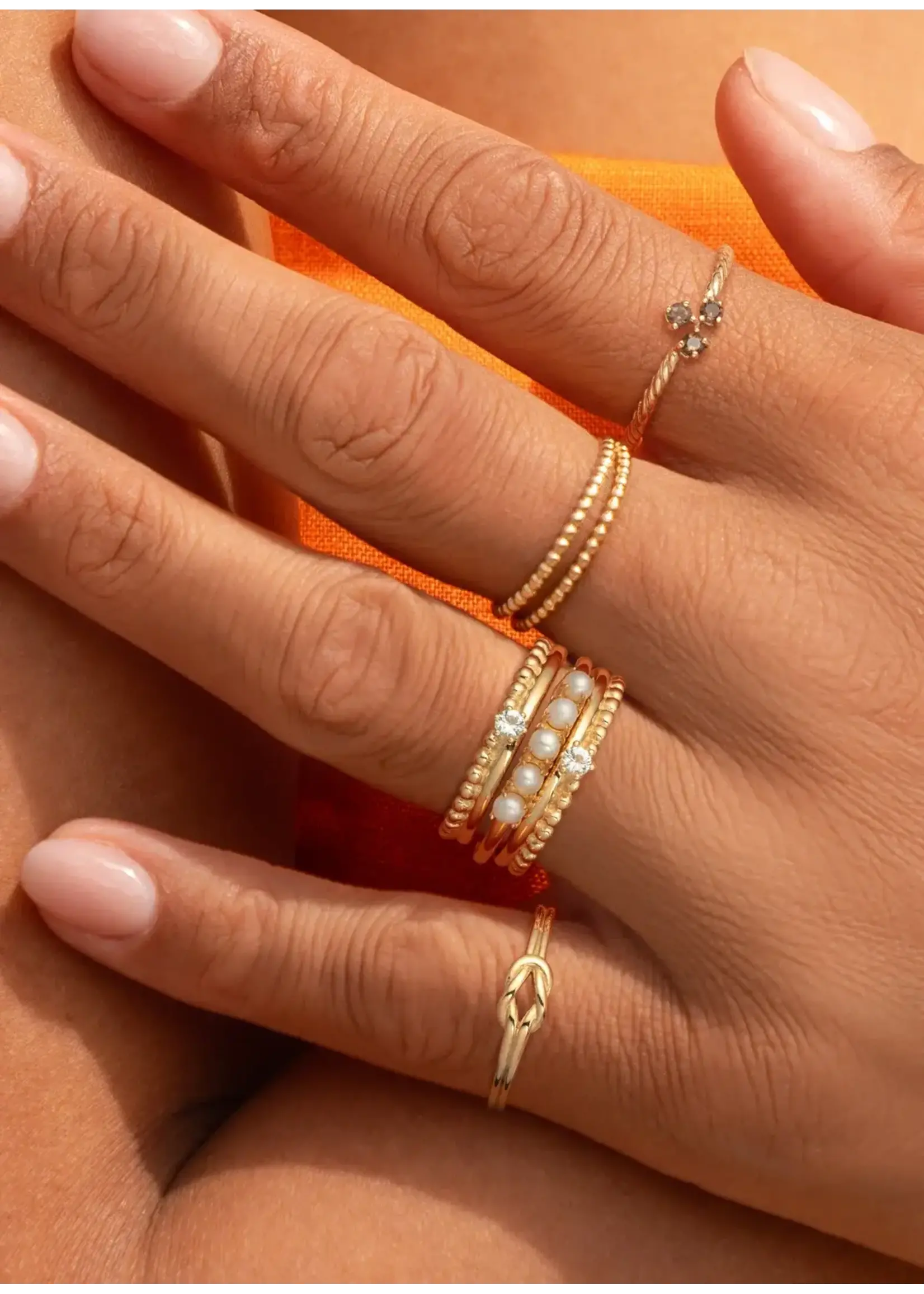 Jackie Gold 14KY Port Grimaud Ring
