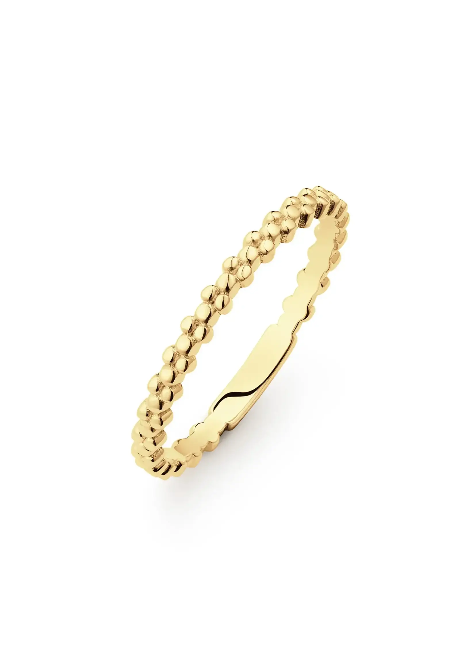 Jackie Gold 14KY Caviar Ring