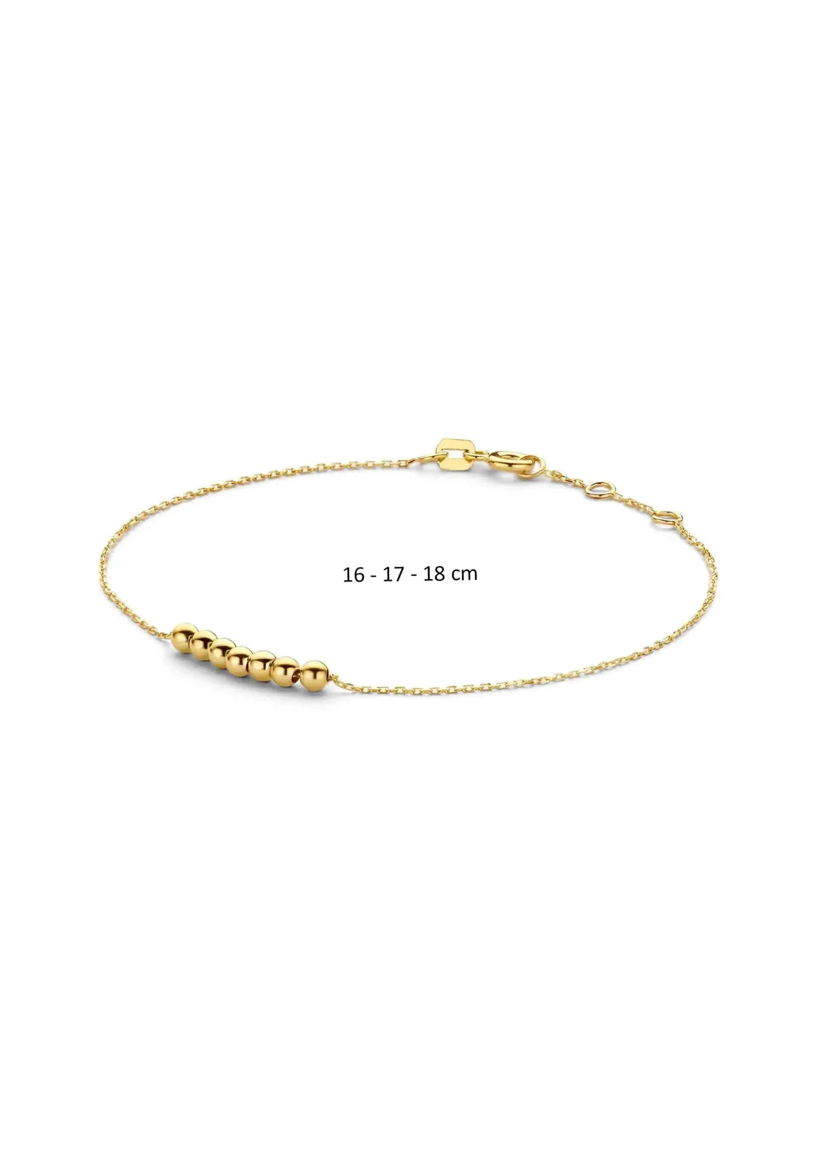 Jackie Gold 14KY Mini Dots Bracelet