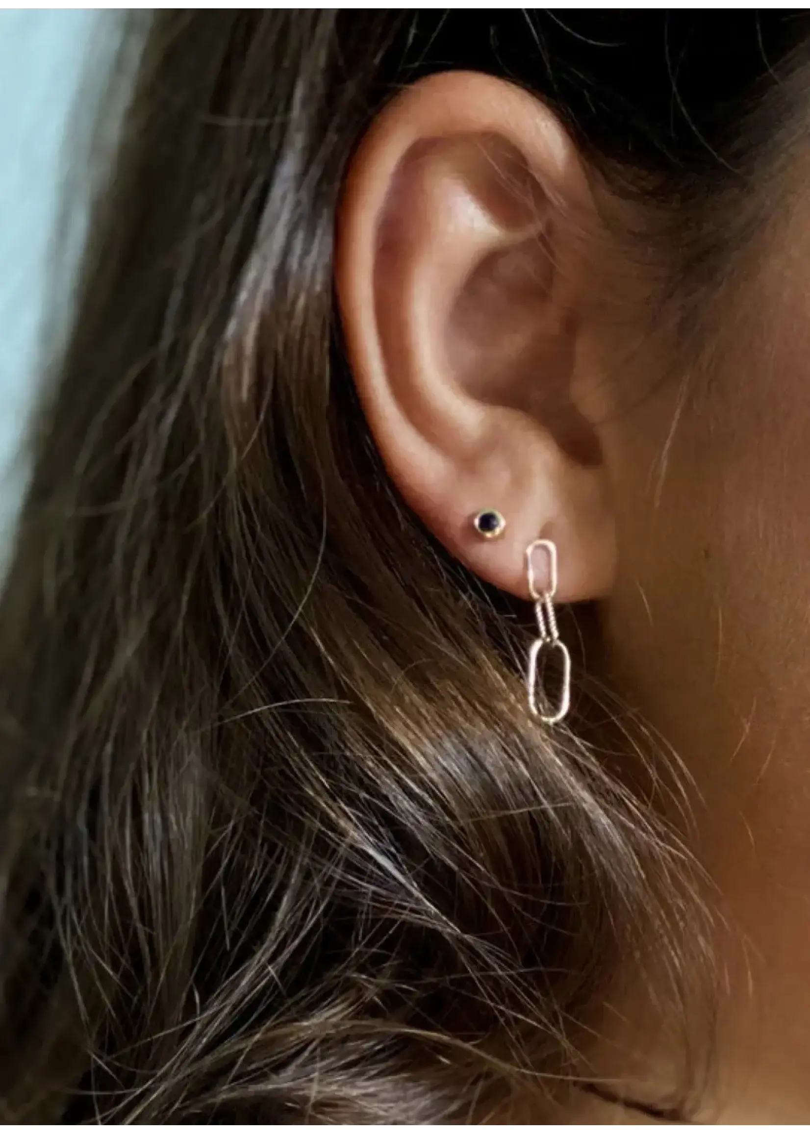 Jackie Gold Jackie Gold 14KY Sapphire Studs