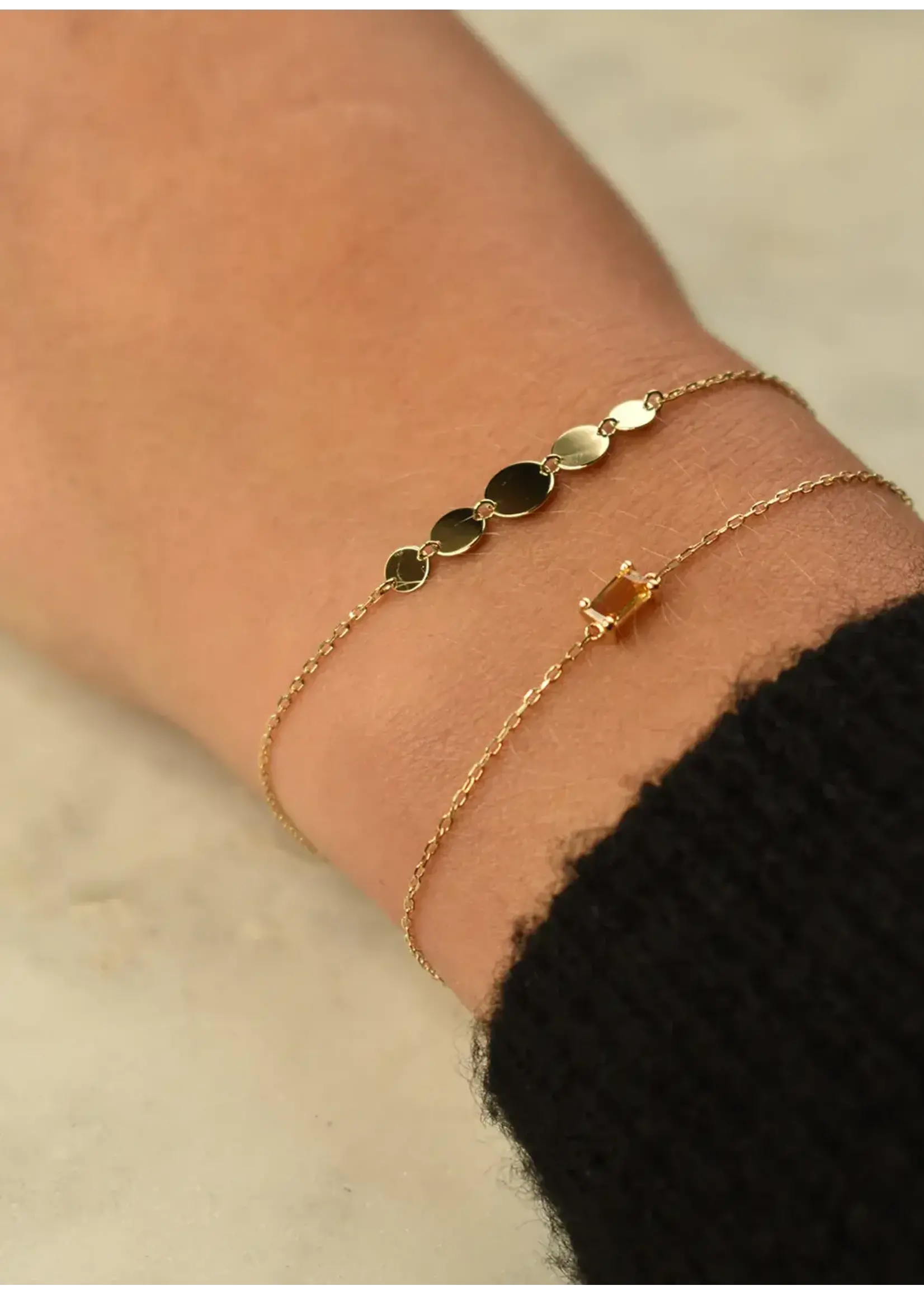 Jackie Gold Jackie Gold Medina Citrine Bracelet