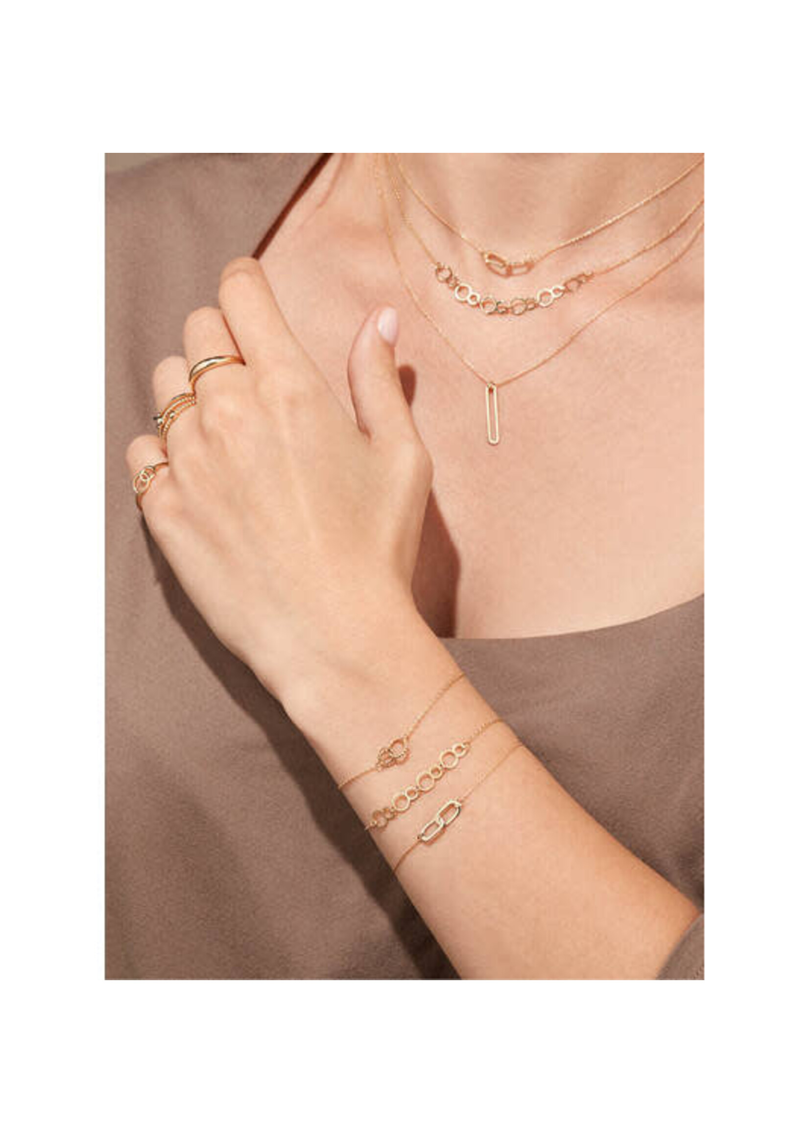 Jackie Gold 14KY Cannaregio Bracelet